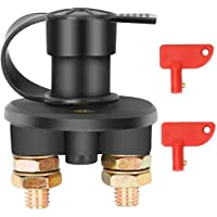 SODIAL Aislador de bateria Interruptor de Apagado de Potencia de Corte de desconexion para Coche Barco Marino RV ATV…